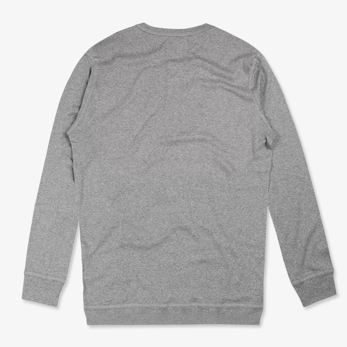 Hemen - Harri Grey Henley Long Sleeve