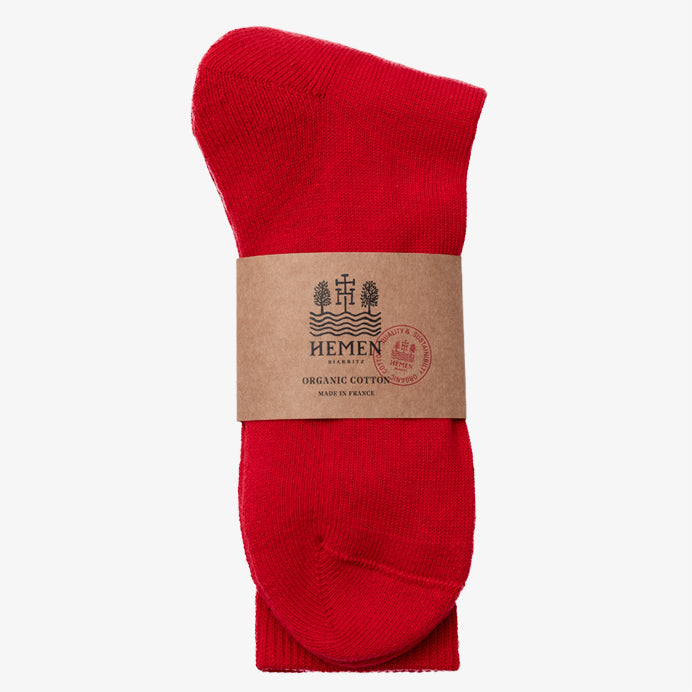 Hemen - Socks Cotton Red