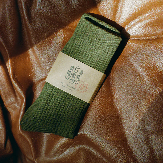 Hemen - Socks Cotton Olive