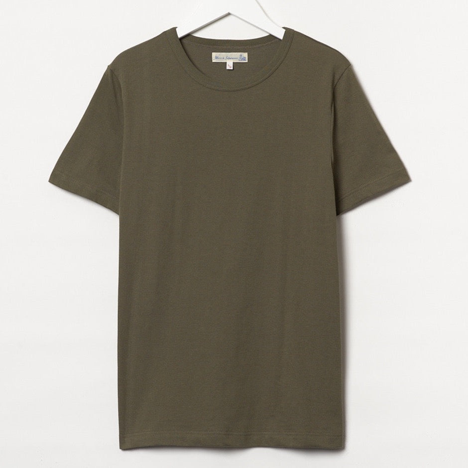 Merz B. Schwanen - 1950s Loopwheeled Tee Army