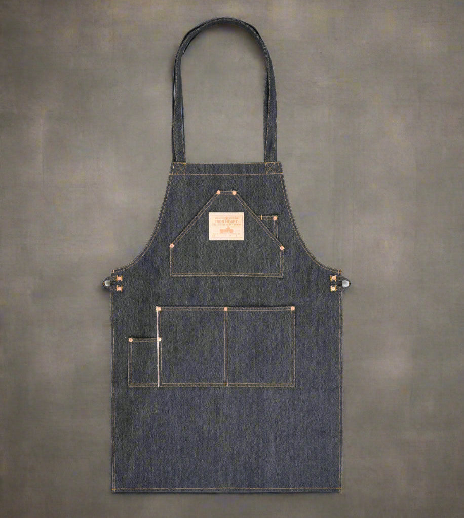 Iron Heart - IHG-056 Apron 21oz Indigo Denim