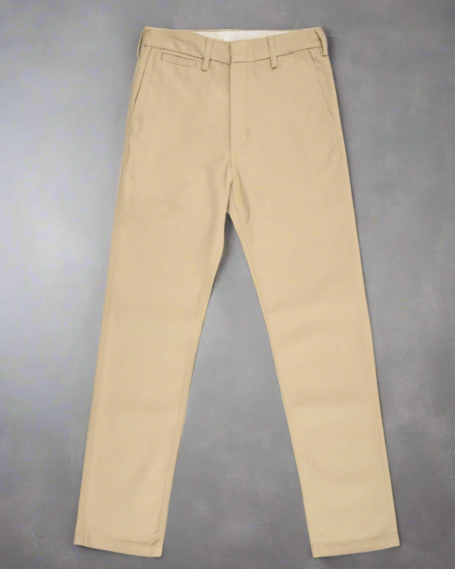 Iron Heart - 730 12oz Regular Chino Khaki