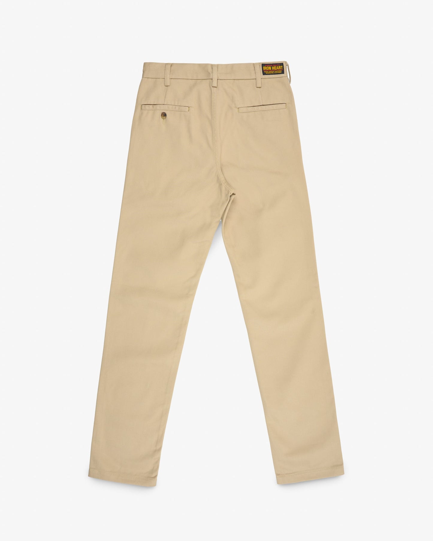 Iron Heart - 730 12oz Regular Chino Khaki