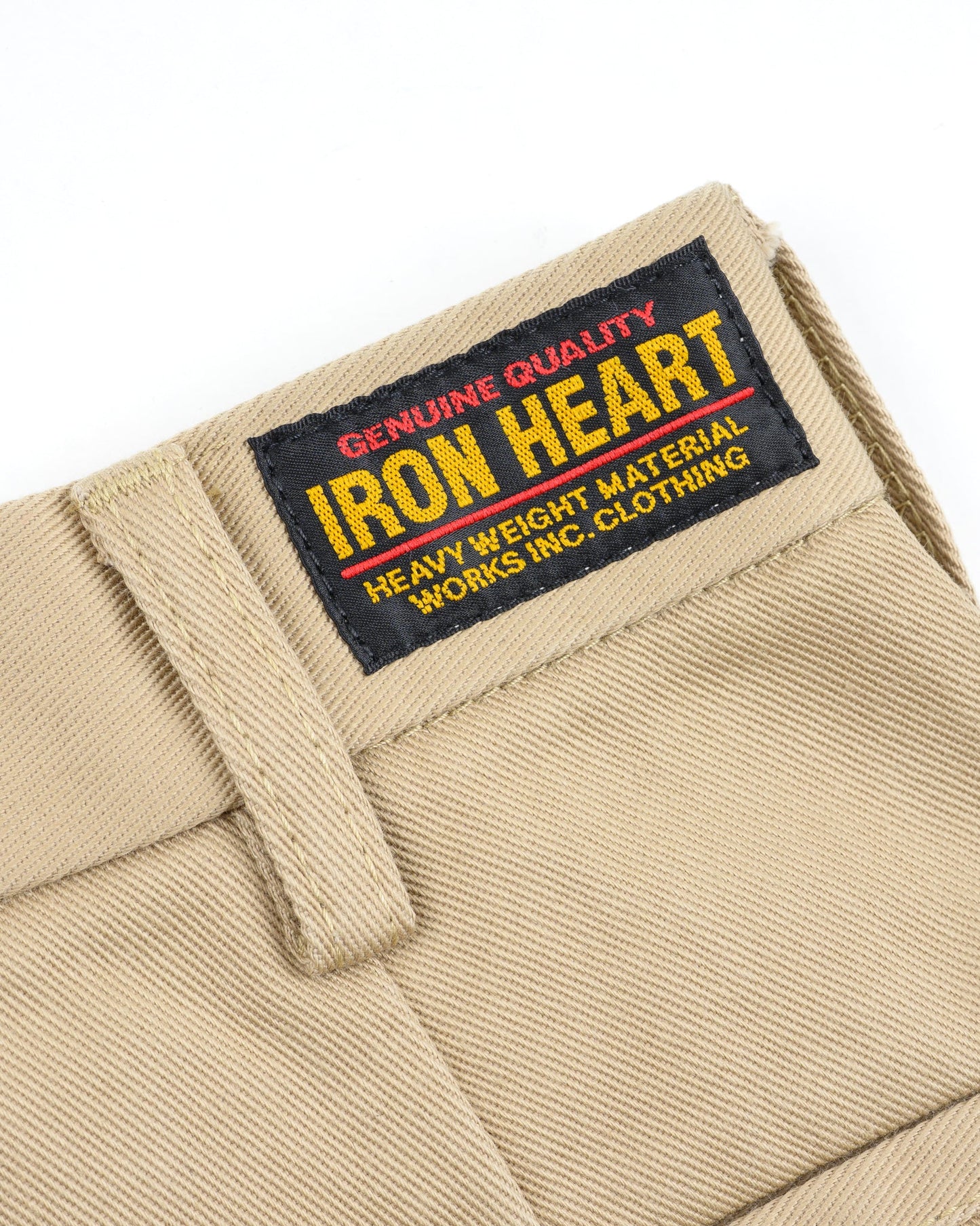 Iron Heart - 730 12oz Regular Chino Khaki
