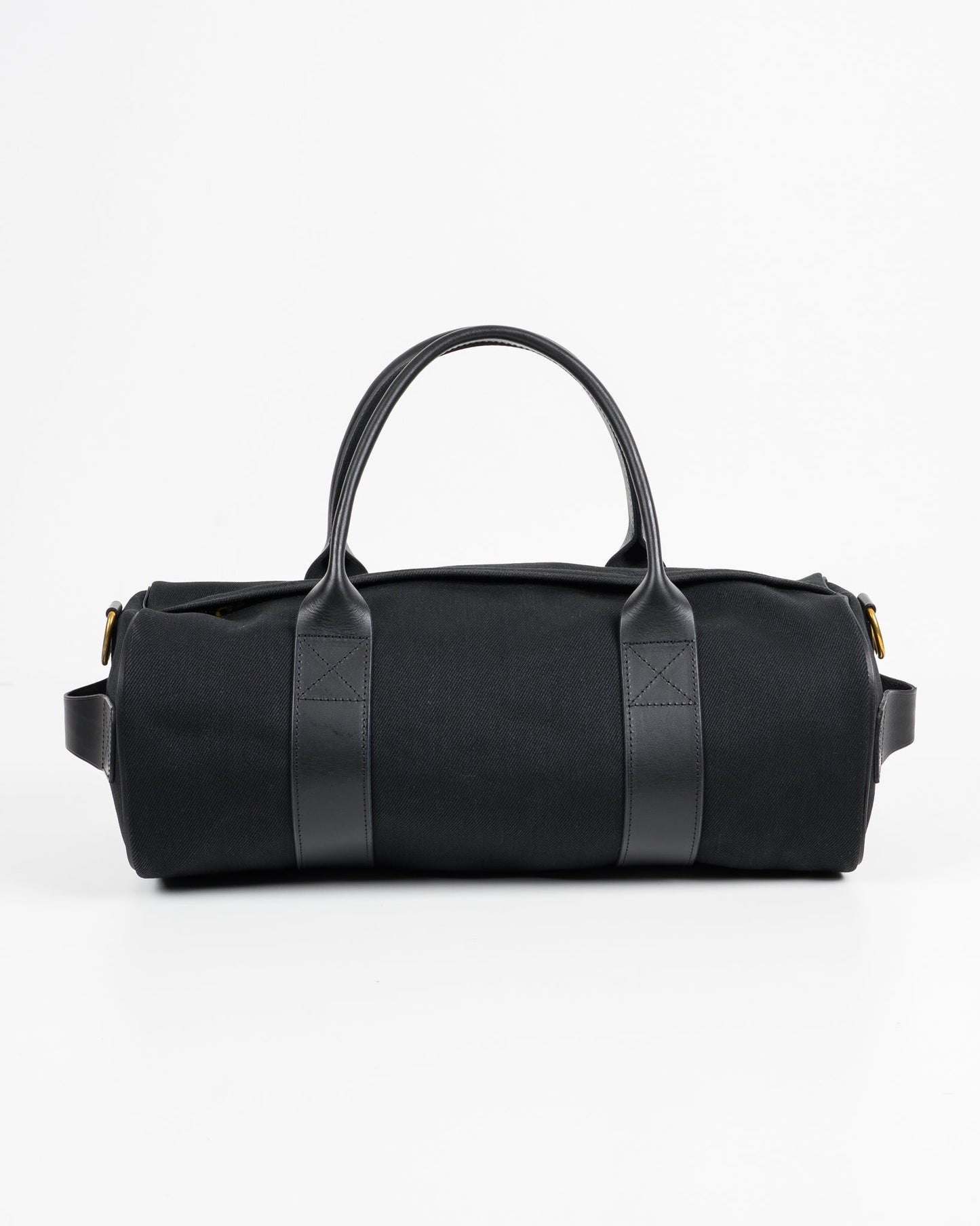 Iron Heart - Ihe-24 Blk Denim Duffel Back