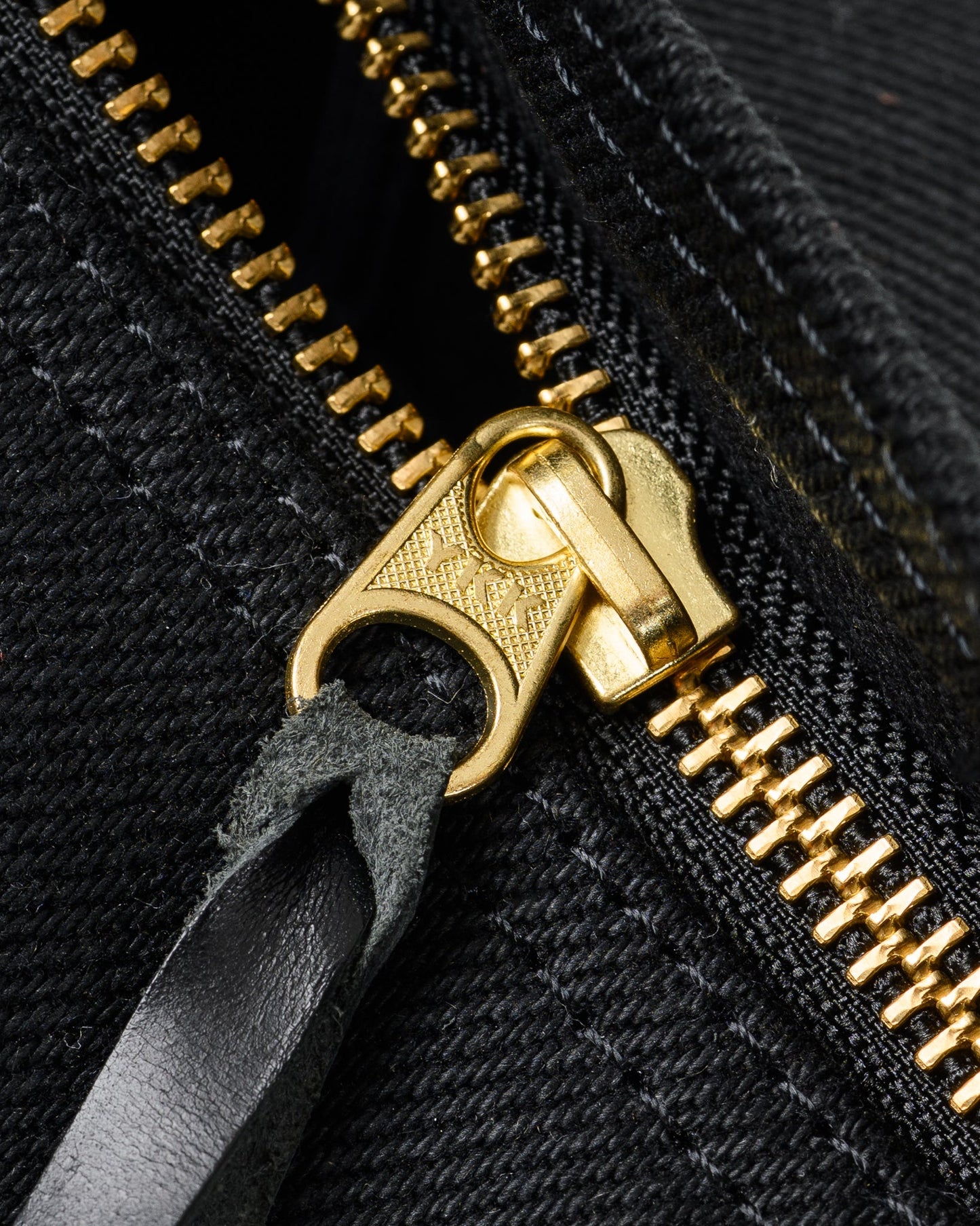 Iron Heart - Ihe-24 Blk Denim Duffel Back