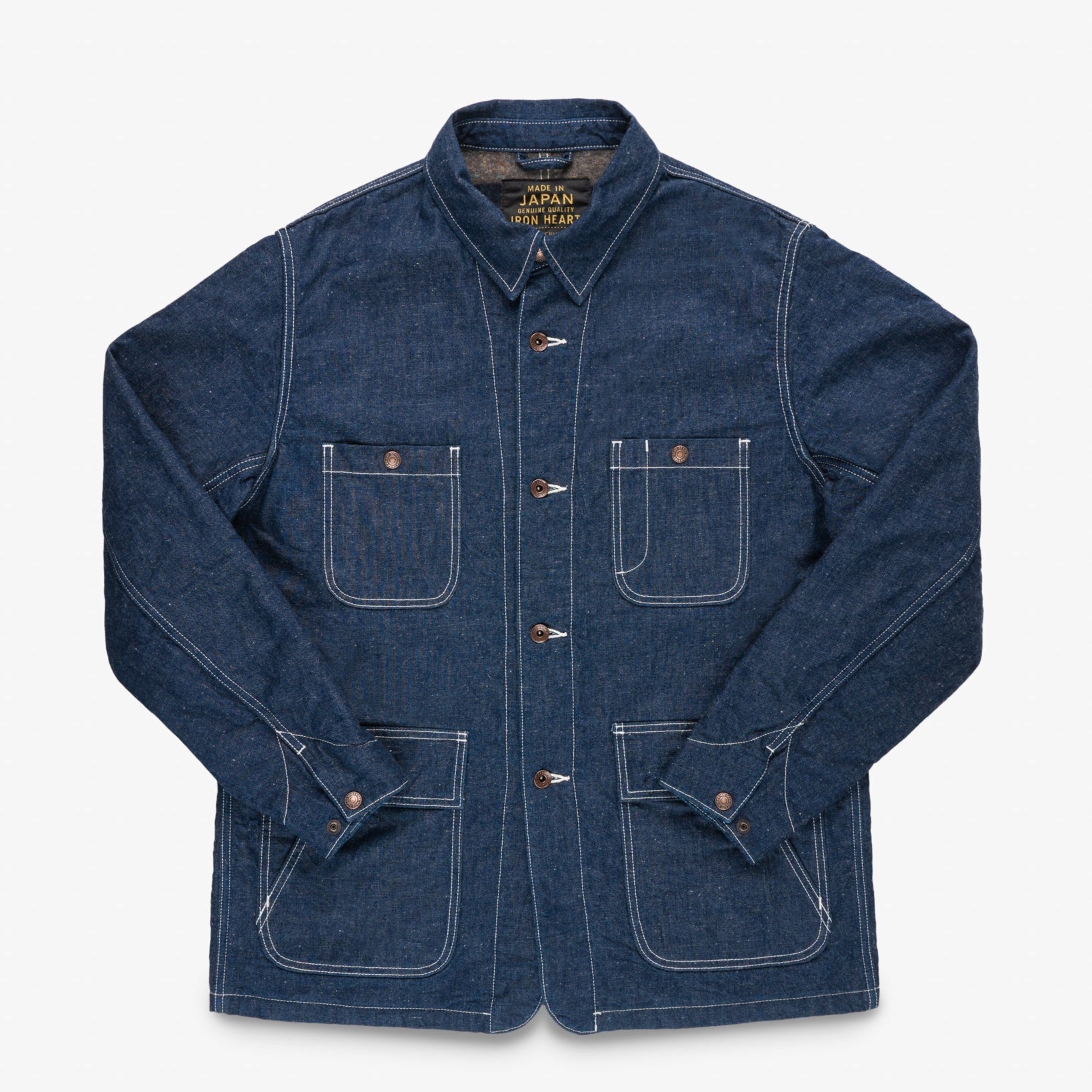 じゅんちゃん　Jacquard Denim Work Jacket Lee x BLUE BLUE | Lee | BLUE BLUE | Flow jacquard Pocket 91-J Loco