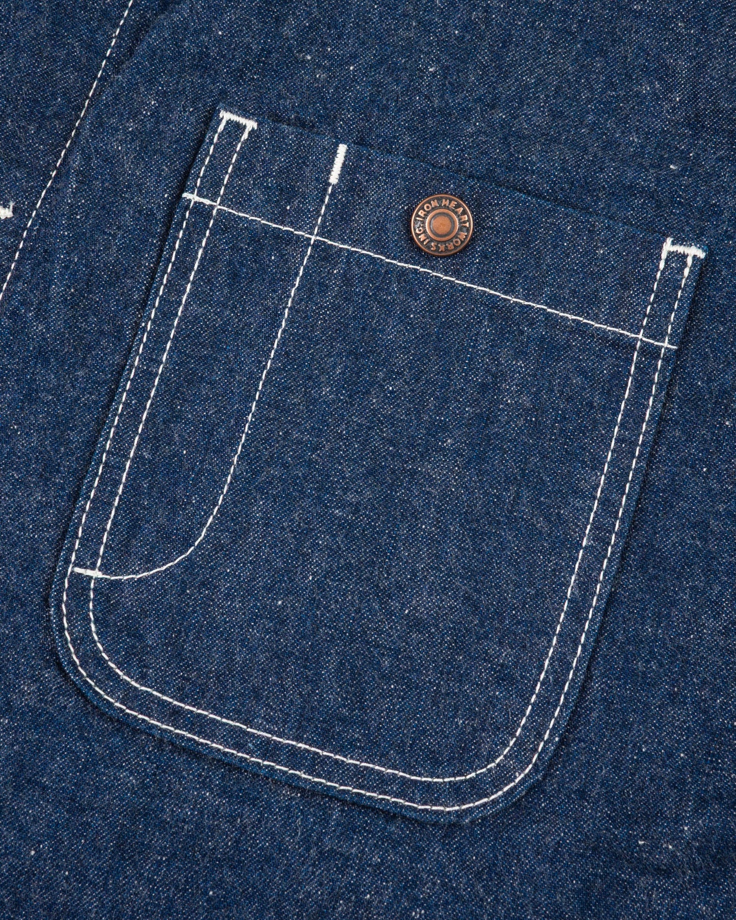 Iron Heart - IHJ-149-IND Denim Blanket Lined Chore Jacket