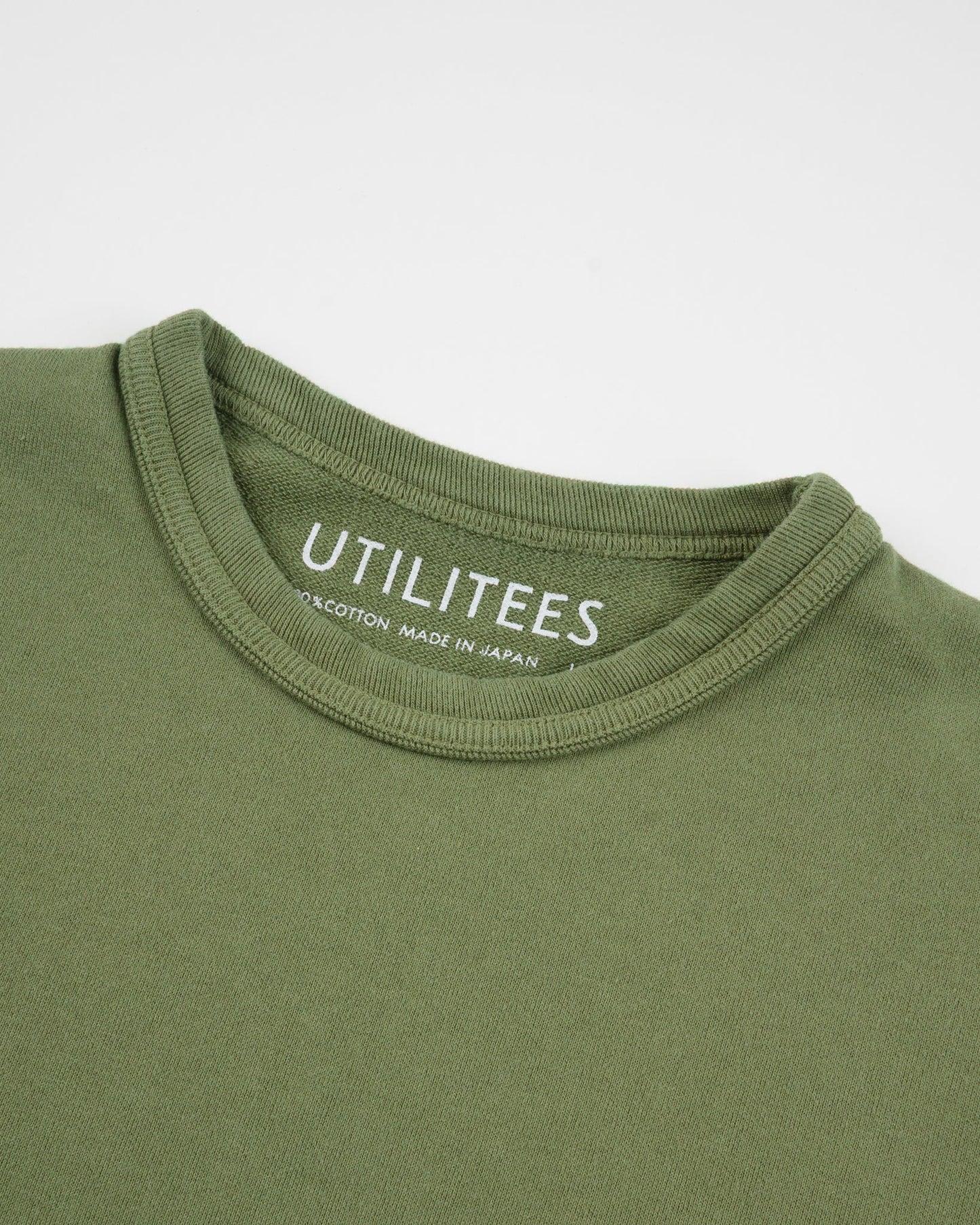 Utilitees - Tee - 10oz Mini Fleece Crew - Olive