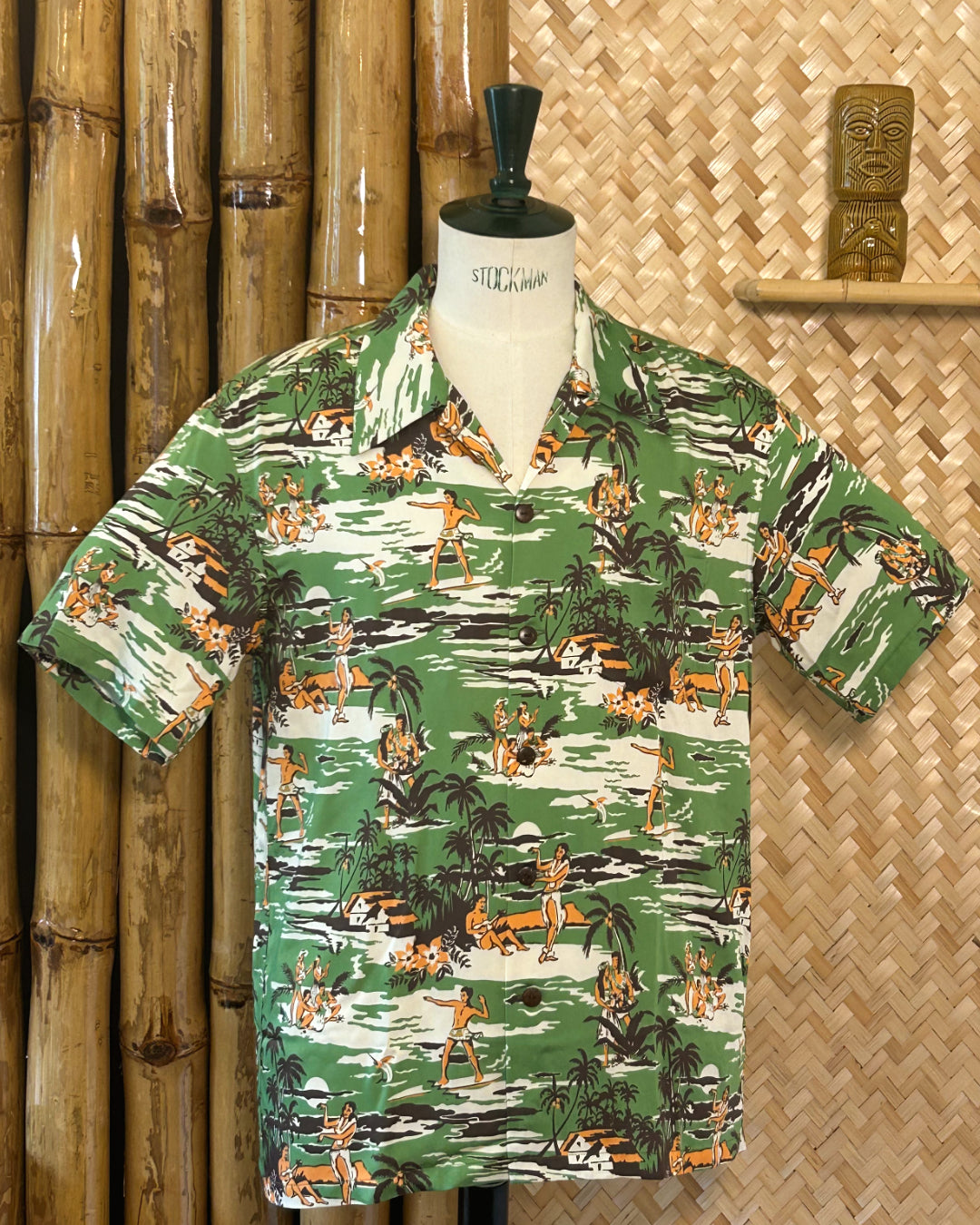 Micky Oye - Aloha Shirt Hawaii Forest M024-103