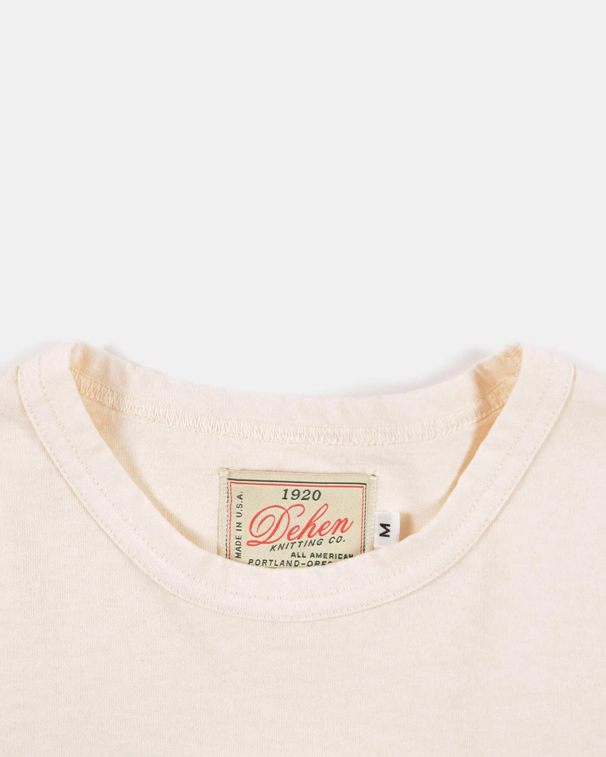 Dehen 1920 - Heavy Duty Longsleeved Tee - Natural