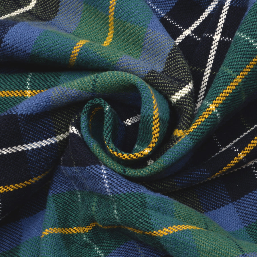 UES - 502653 Heavy Flannel Green Check