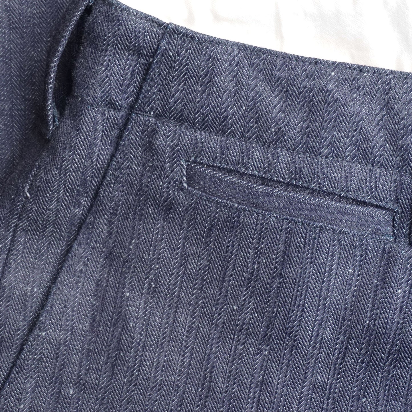 Samurai Jeans - SWC600C-HBII Indigo Herringbone