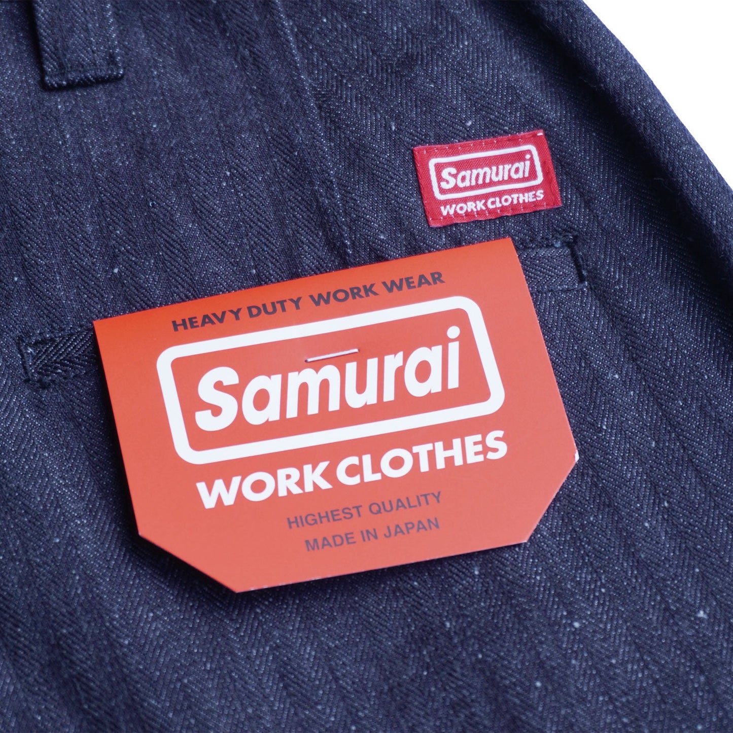Samurai Jeans - SWC600C-HBII Indigo Herringbone