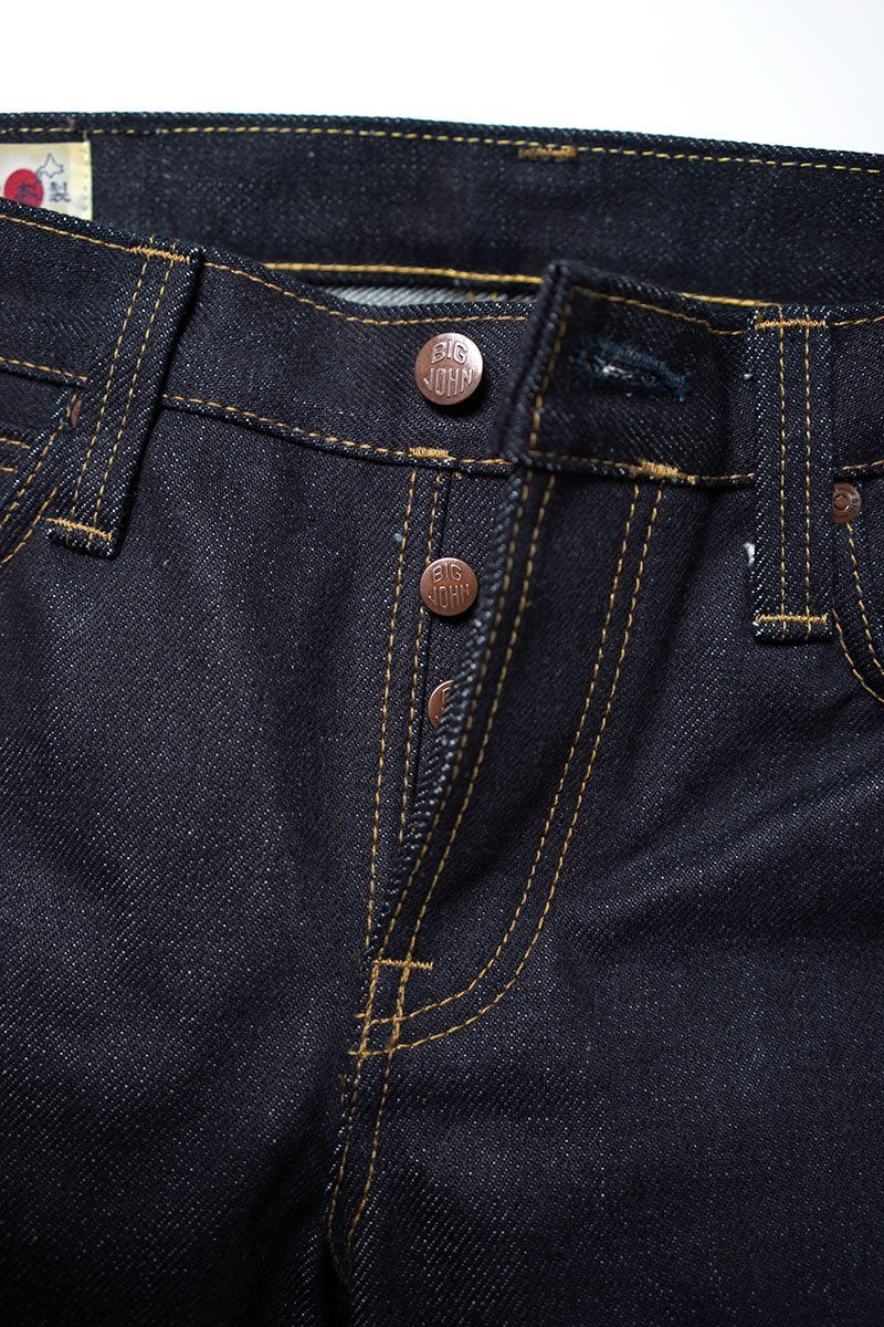 BIG JOHN - M104G - 23oz ``TOUGH JEANS´´ Straight Cut