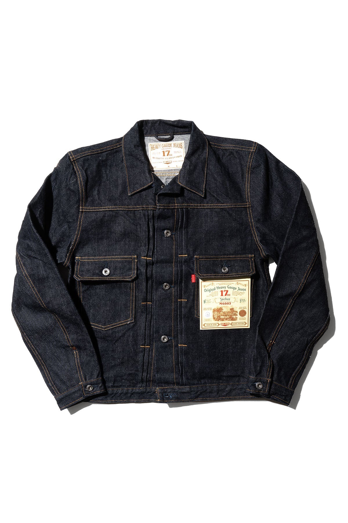 BIG JOHN - M6803 - 17oz Heavy Gauge Type II Jacket