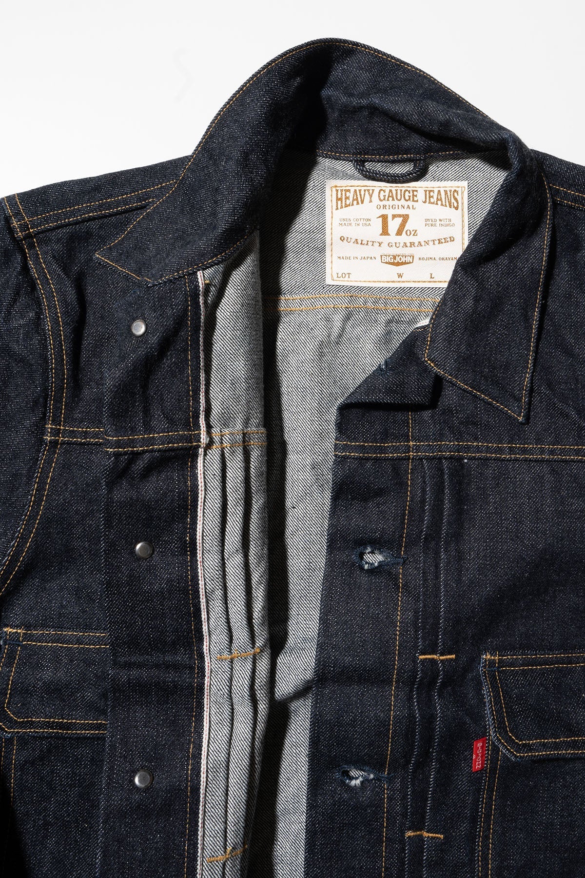 BIG JOHN - M6803 - 17oz Heavy Gauge Type II Jacket