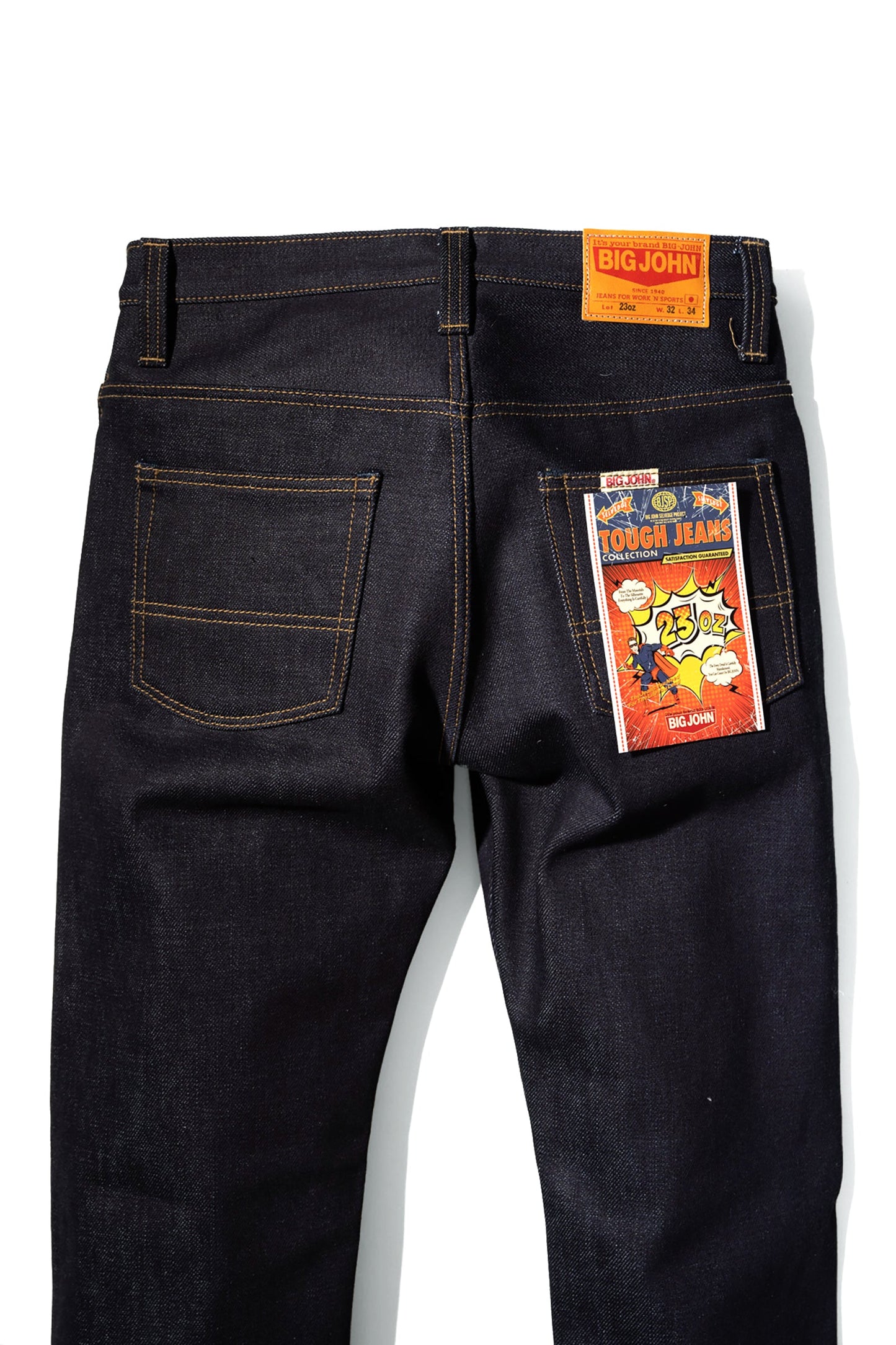 BIG JOHN - M106G - 23oz ``TOUGH JEANS´´ Tapered Cut