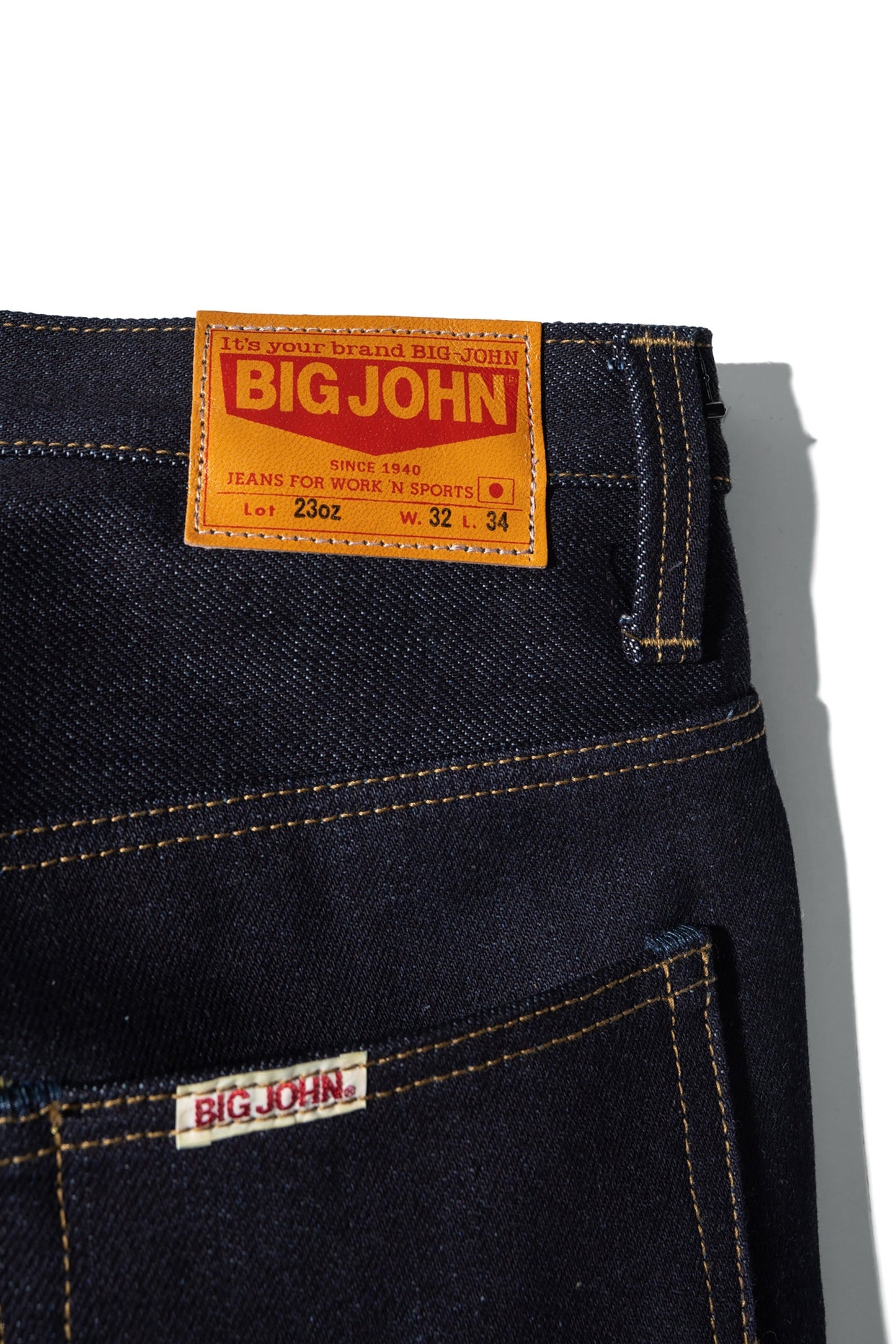 BIG JOHN - M106G - 23oz ``TOUGH JEANS´´ Tapered Cut