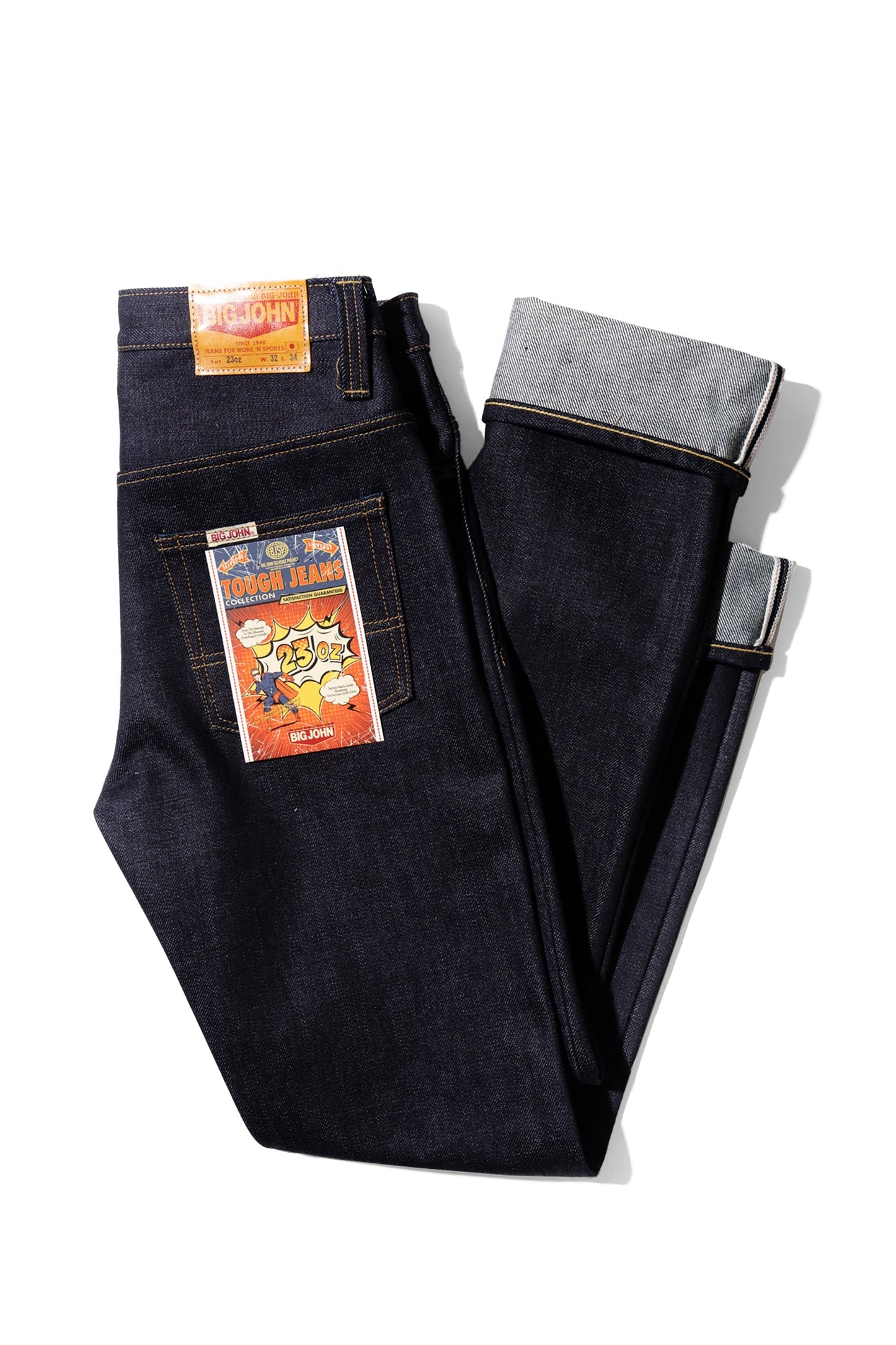 BIG JOHN - M106G - 23oz ``TOUGH JEANS´´ Tapered Cut
