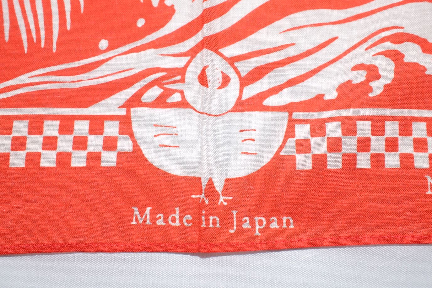 Omoto Denim - 9302 Kojima Selvedge Bandana Orange