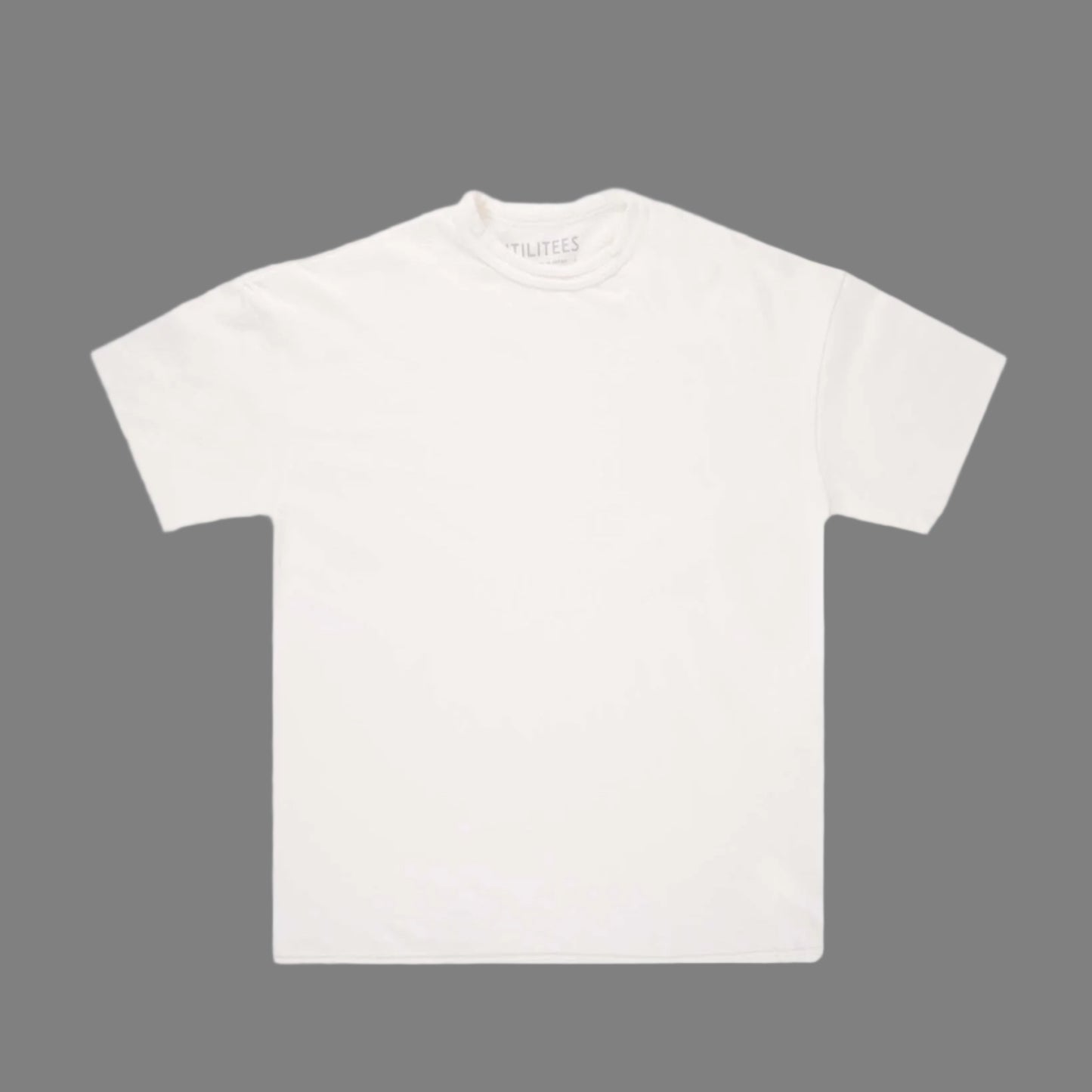 Utilitees - Tee - 10oz Mini Fleece Crew - White