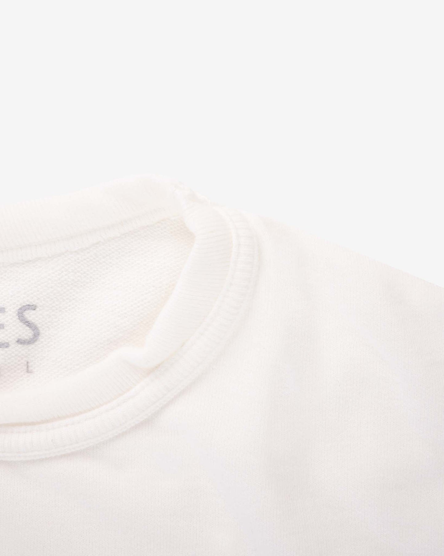 Utilitees - Tee - 10oz Mini Fleece Crew - White