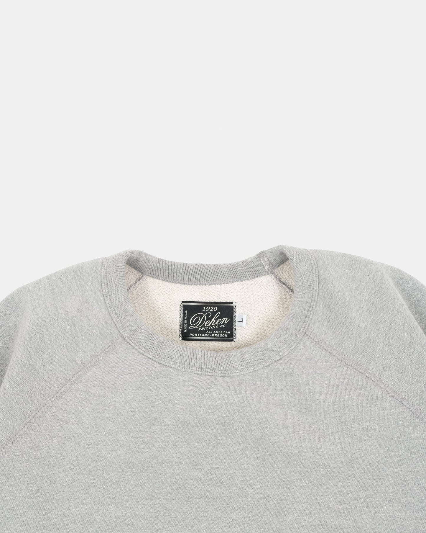 Dehen 1920 - Heavy Duty Crew Sweat Heather Grey
