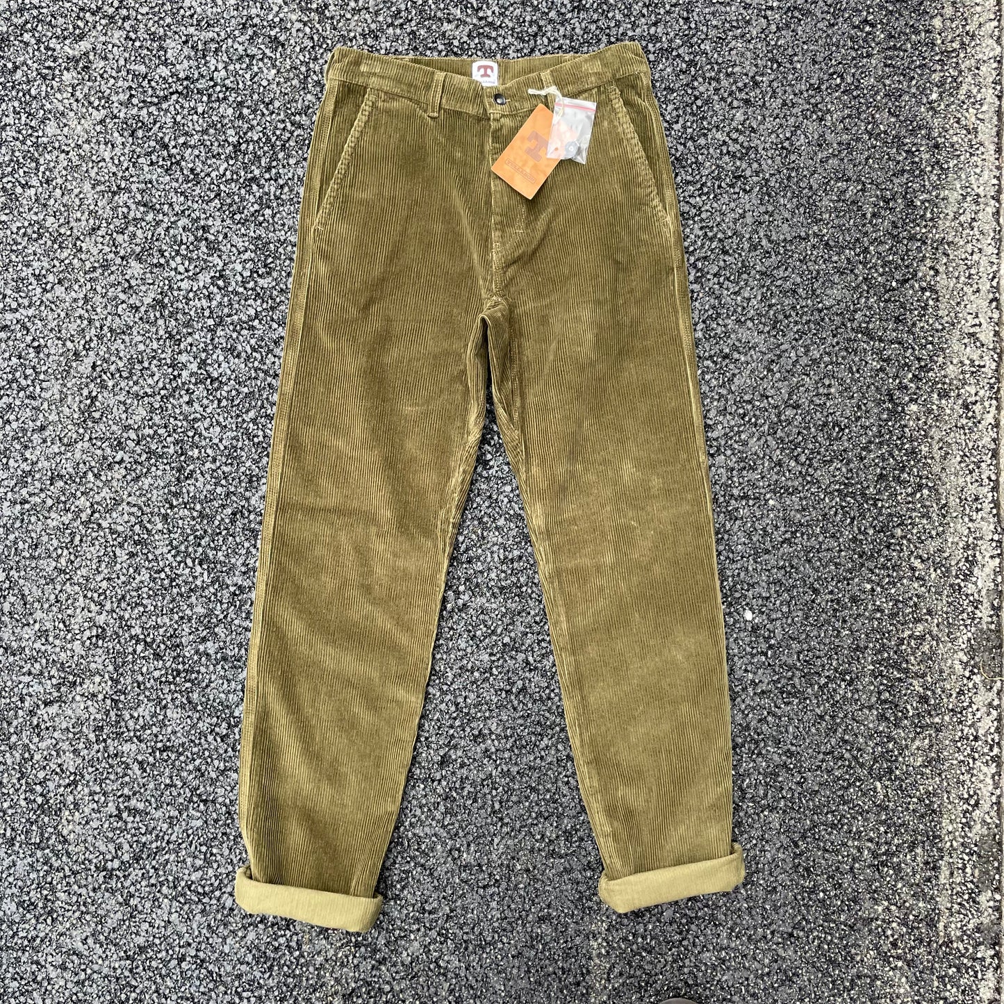 Tellason - Pant, Worker, Kindermann Corduroy Olive