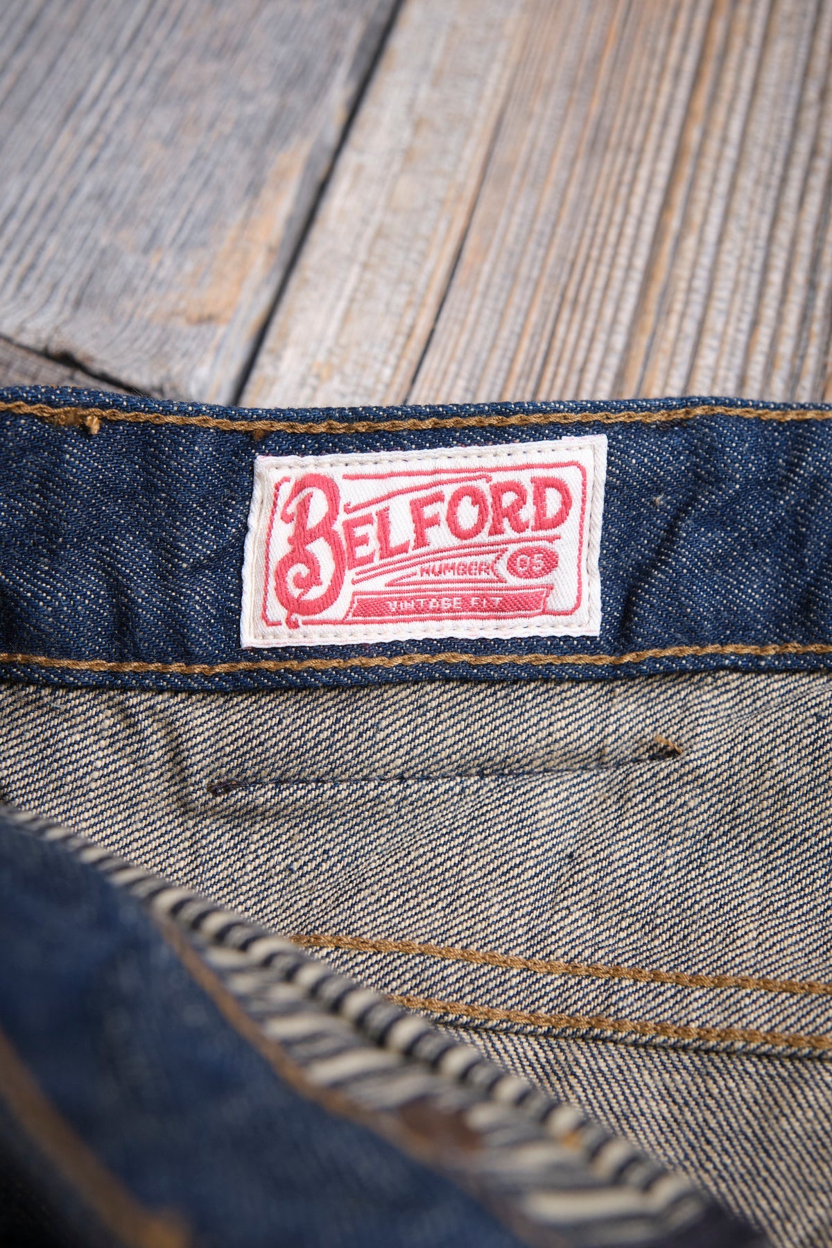 Freenote - Belford Straight 13oz Natural Rinsed