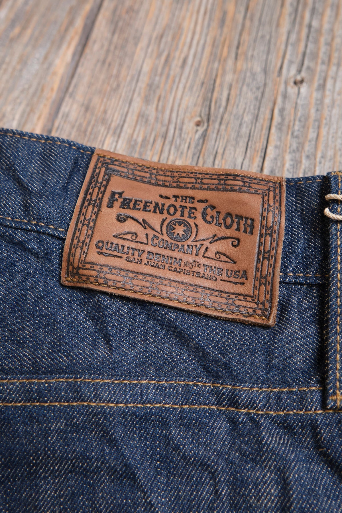 Freenote - Belford Straight 13oz Natural Rinsed