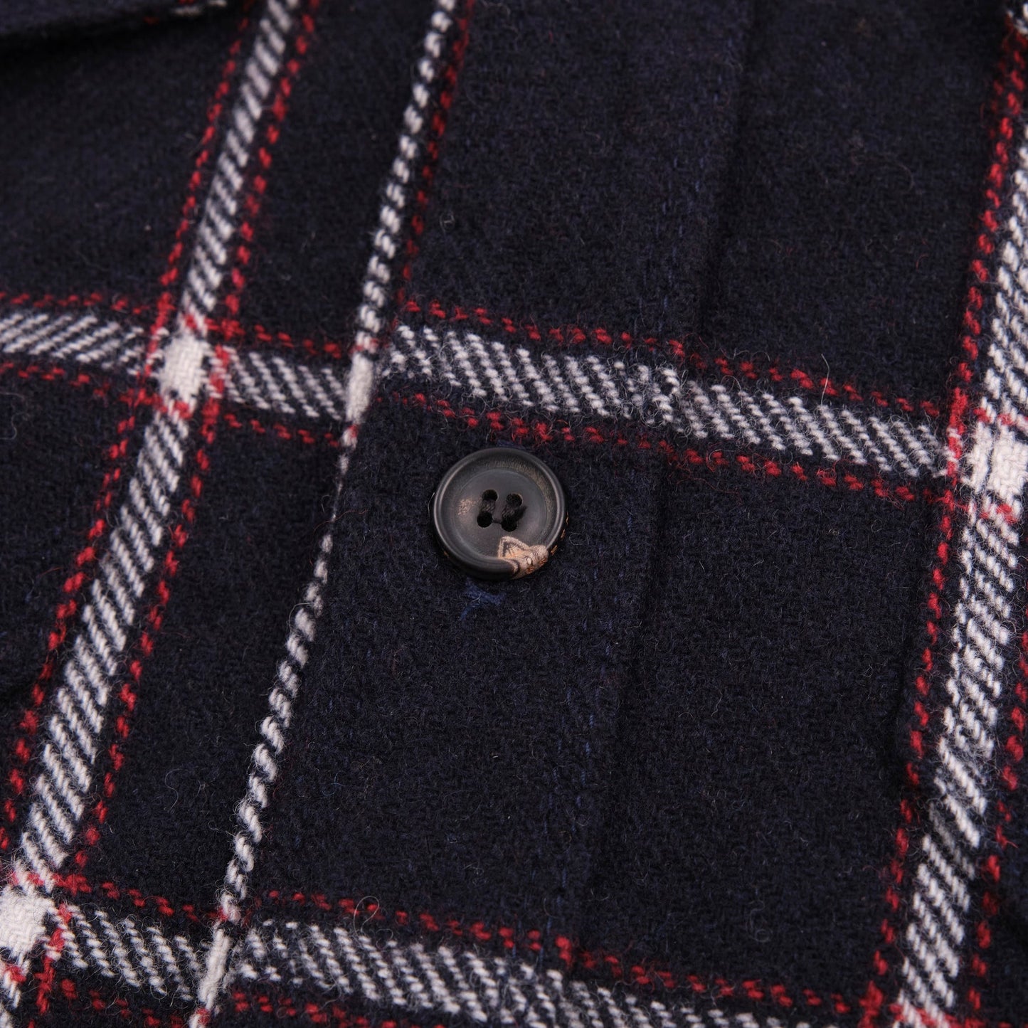 Freenote - Kamas Shirt Navy Wool Plaid