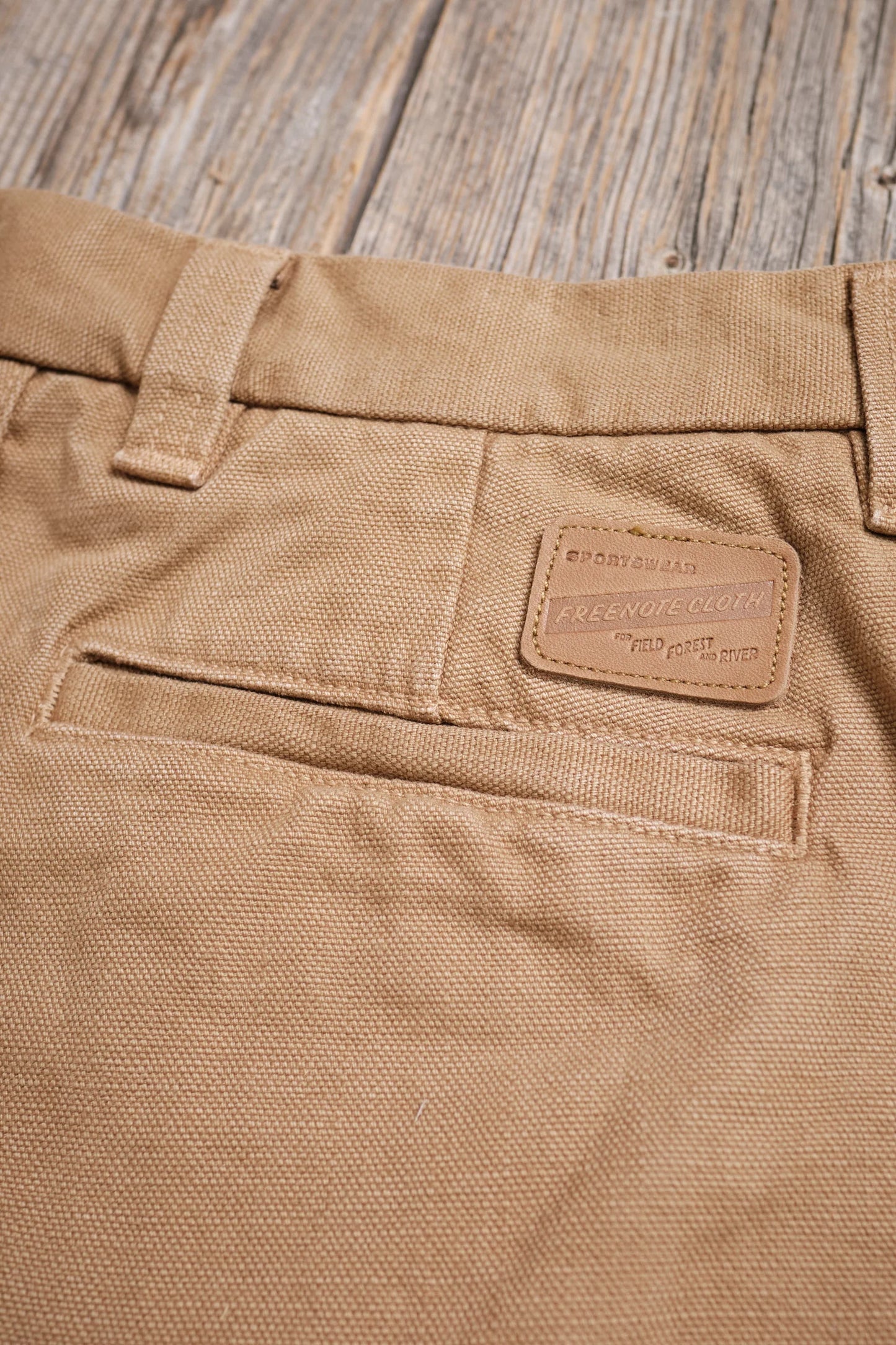 Freenote - Deck Pant 14oz Slub Tan