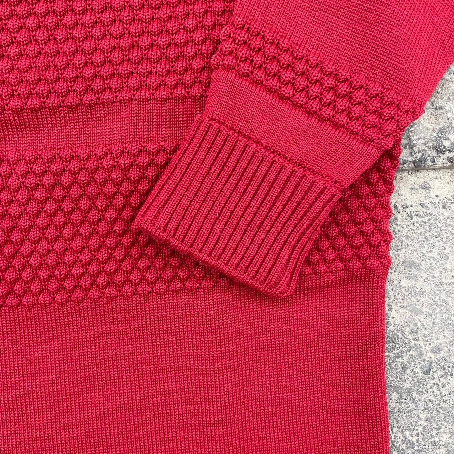 SNS - Fisherman Sweater (Dannebrog Red)