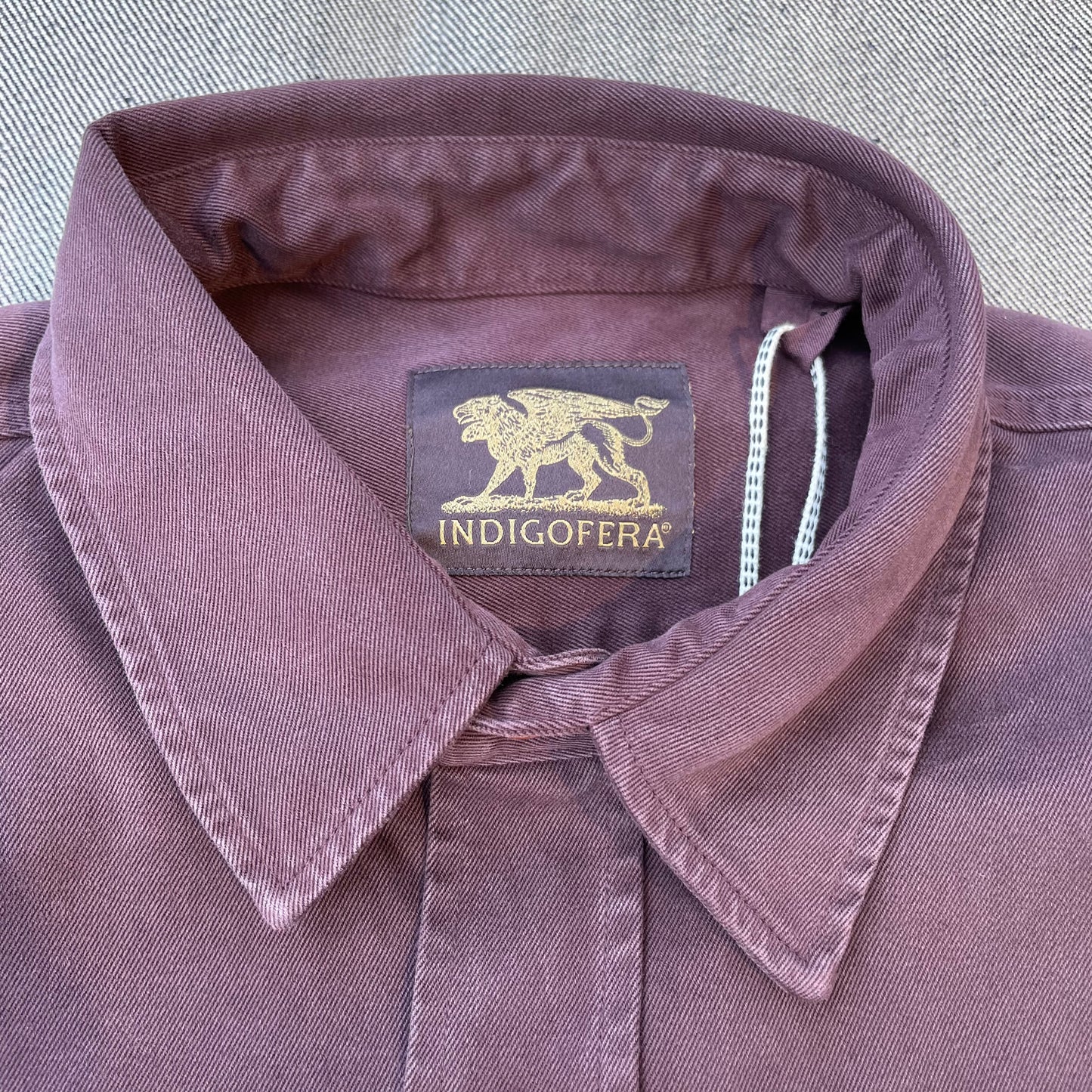 Indigofera - Alamo Crimson Dusk Twill Shirt