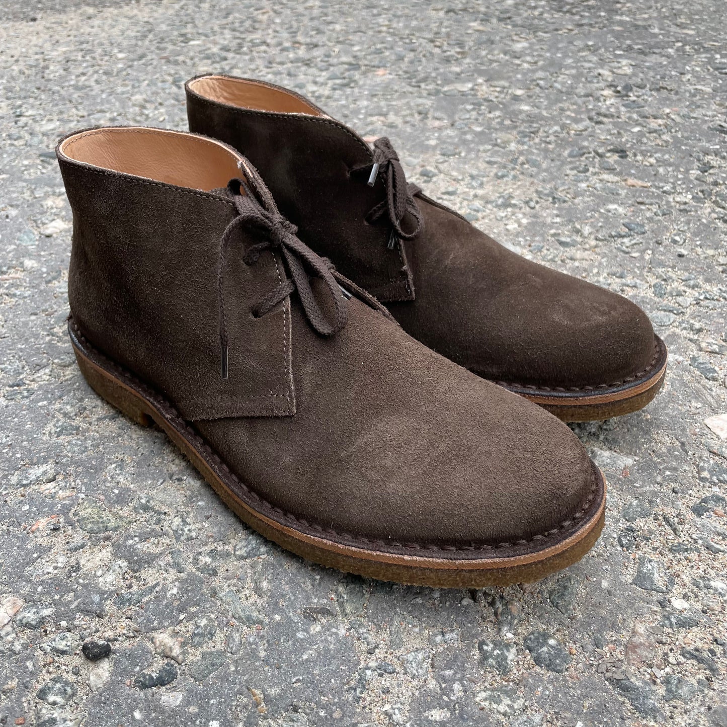 Astorflex -  Greenflex Desert Boot, Dark Chestnut Brown