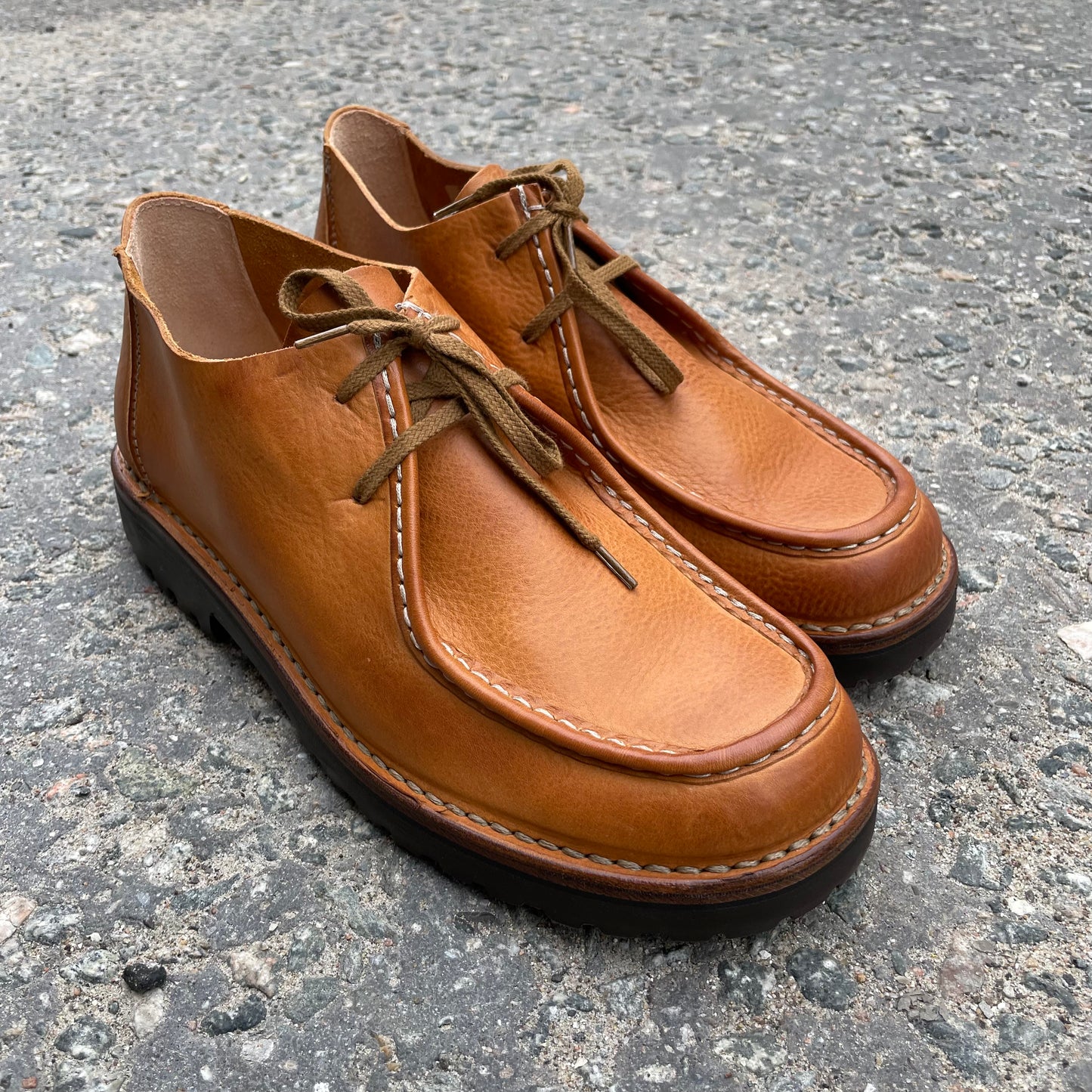 Astorflex -  Beenflex Moc, Deserto Brown Leather