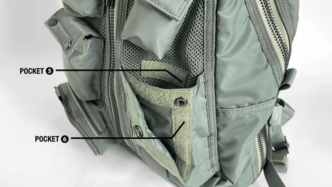 Harvest Label - Bag, Flyers 70xx HJR-0320 Navy