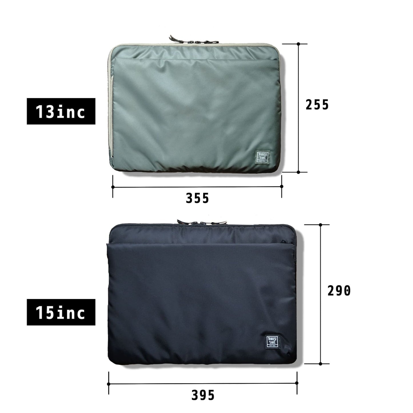 Harvest Label - Bag, Flyers Supply HSP-0171 13inc PC Case Sage Green