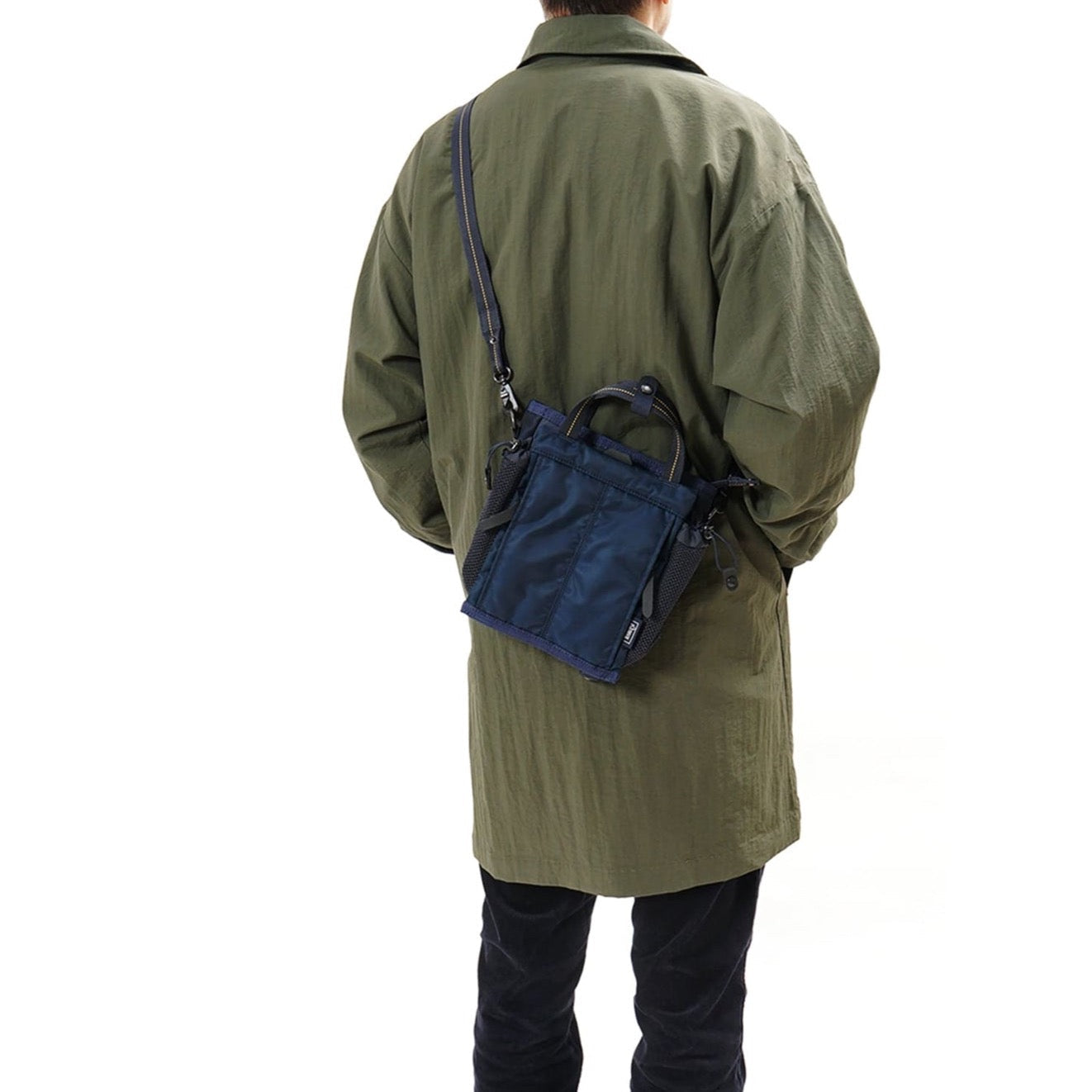 Harvest Label - Bag, WINGMAN 2WAY HWN-0059 mini shoulder AIR FORCE BLUE