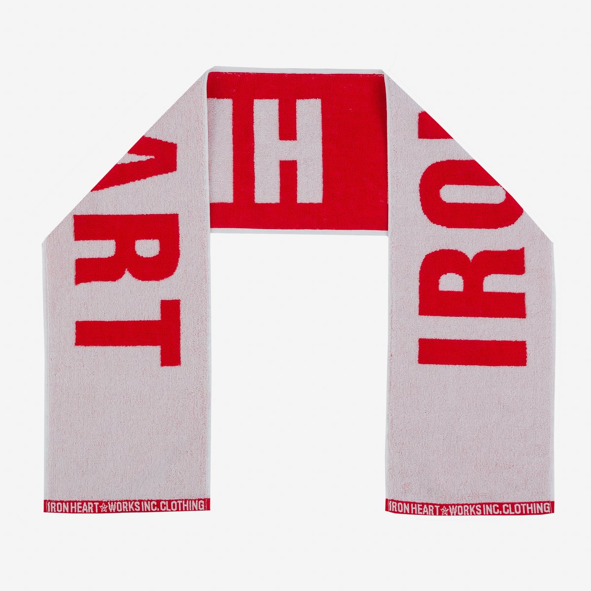 Iron Heart - Ihg-065 Small Imabari Towel - Red/White