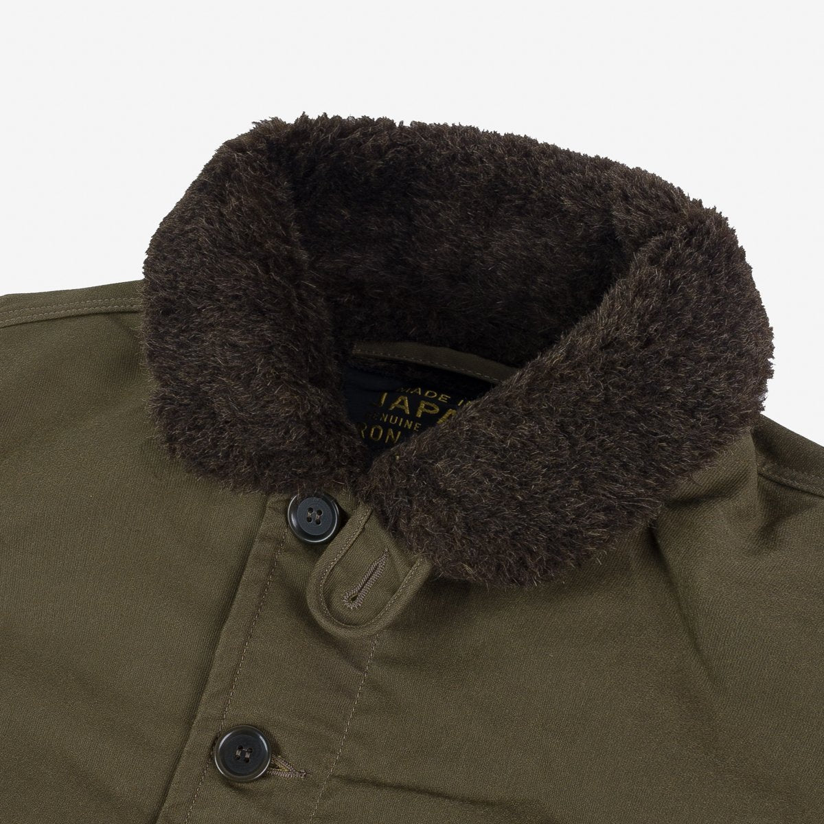 Iron Heart - IHM-37 Deck Jacket - Oiled Whipcord Olive