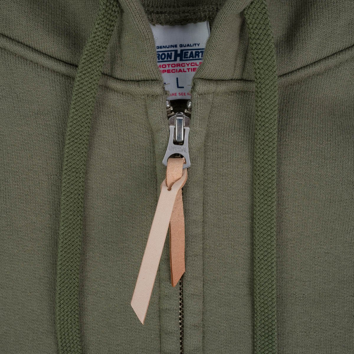 Iron Heart - Ihsw-10 Ultra Heavy Zip Hoodie Olive