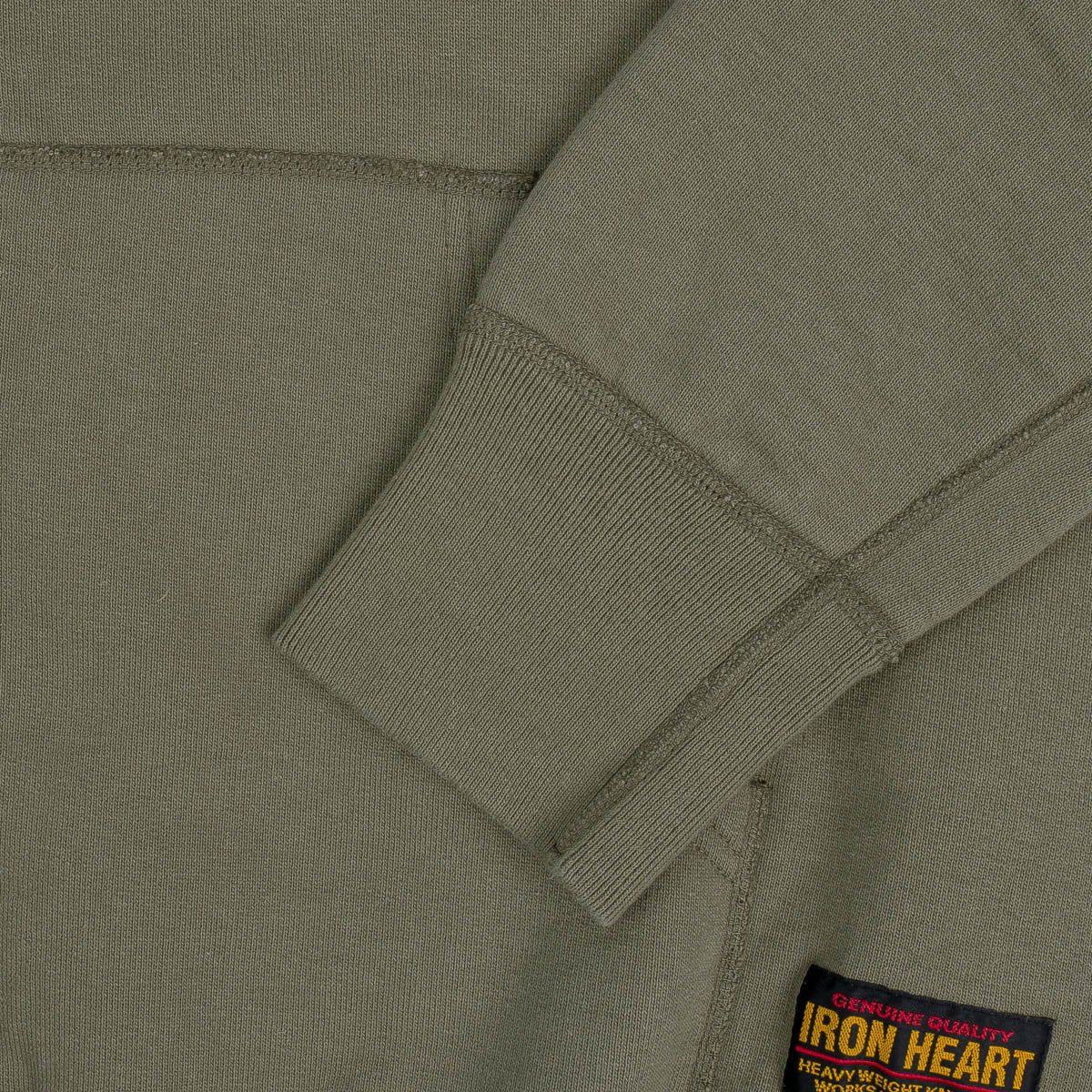 Iron Heart - Ihsw-10 Ultra Heavy Zip Hoodie Olive