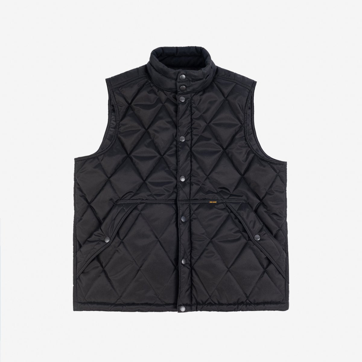 Iron Heart - IHV-44 Primaloft® Gold Quilted Vest - Black