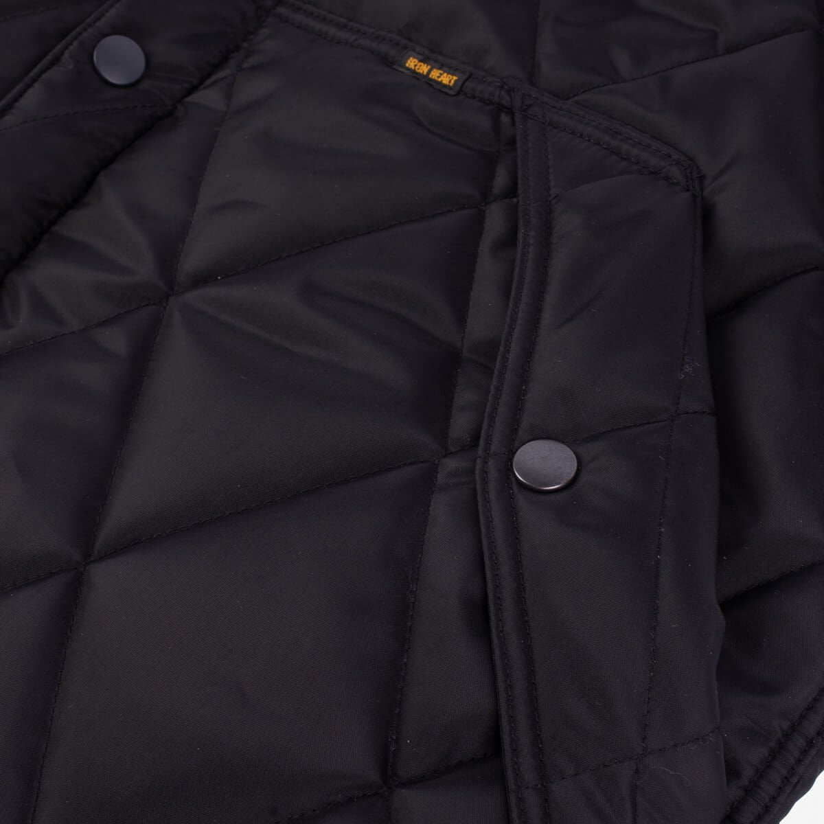 Iron Heart - IHV-44 Primaloft® Gold Quilted Vest - Black