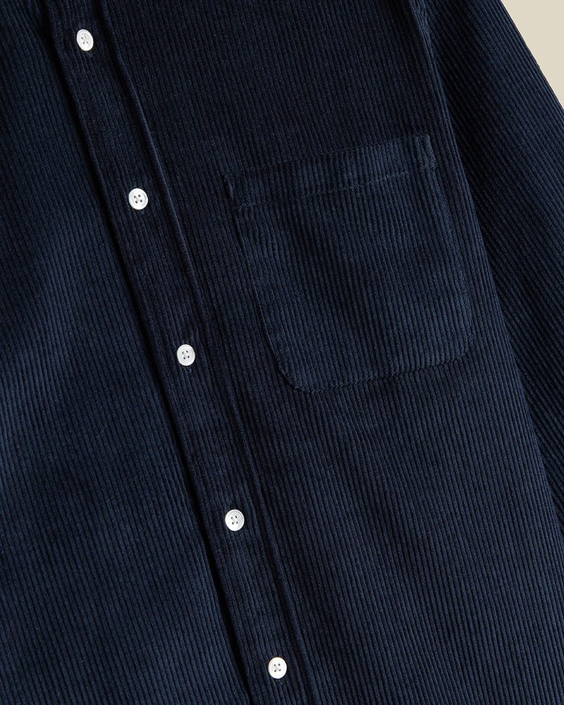 Portuguese Flannel - Lobo Corduroy Navy