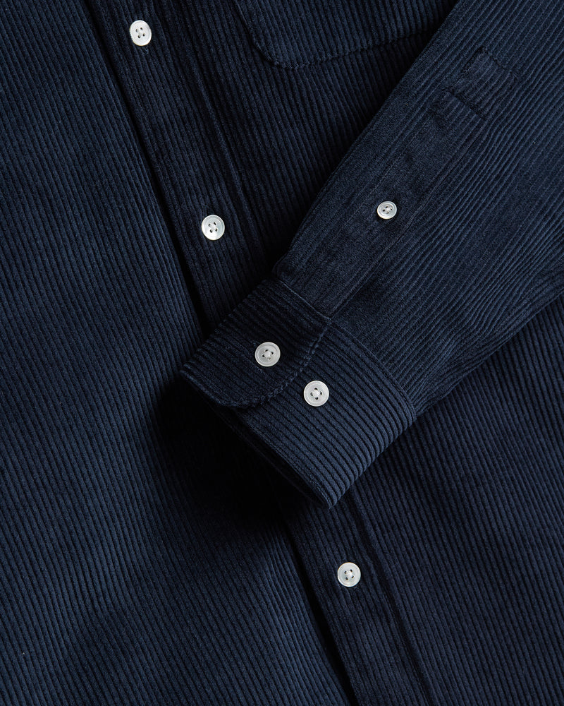 Portuguese Flannel - Lobo Corduroy Navy