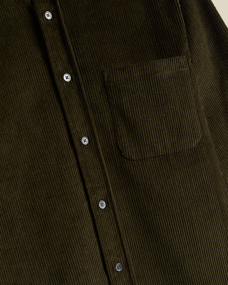 Portuguese Flannel - Lobo Corduroy Olive