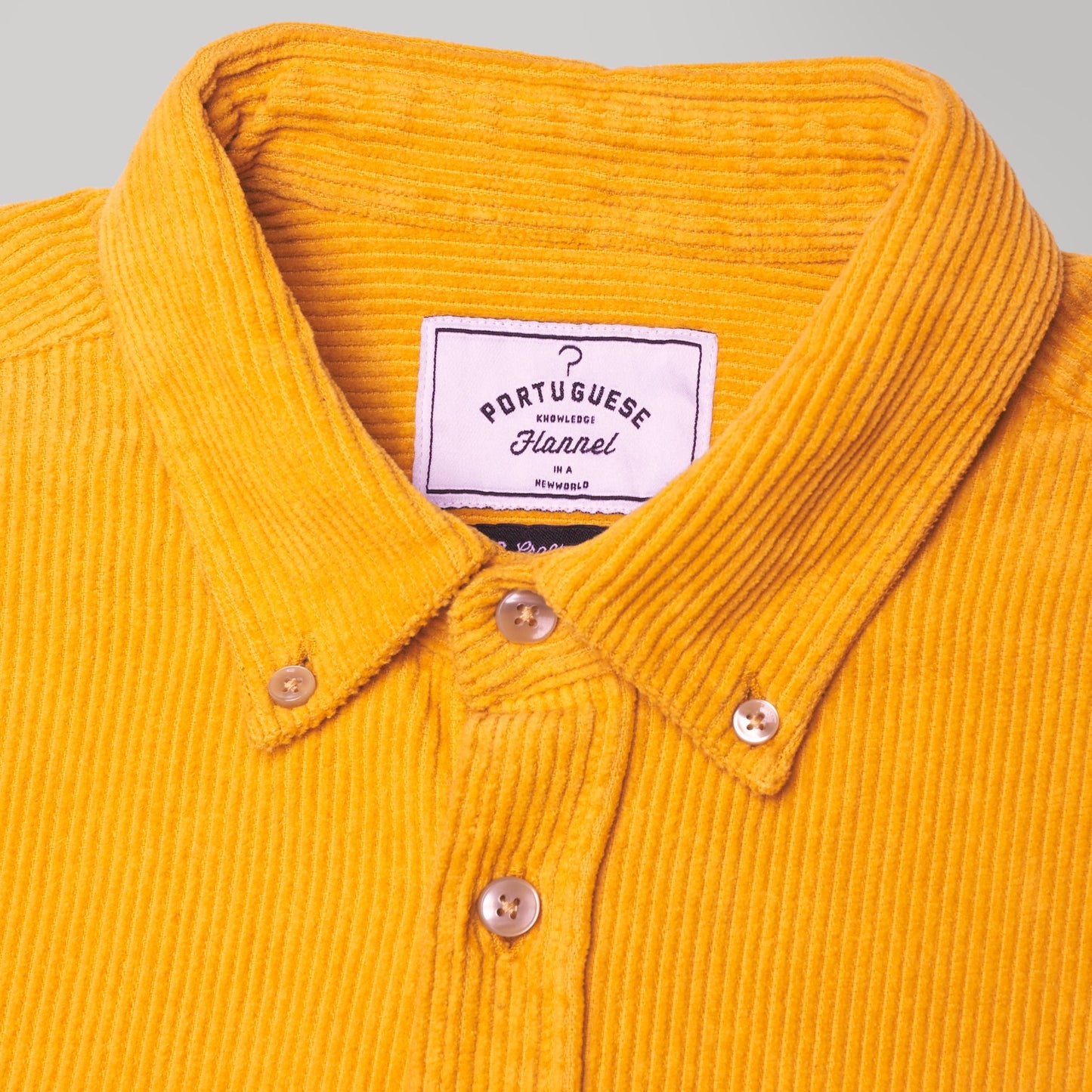 Portuguese Flannel - Lobo Corduroy Mustard